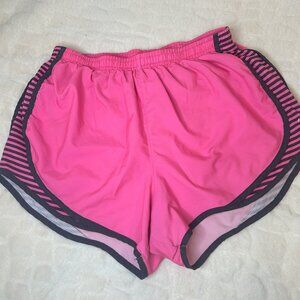 Varsity Spirit-Hot Pink and Black Cheer/Workout Shorts-Size Medium